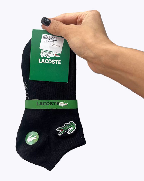 جوراب مچی نخی زنانه LACOSTE